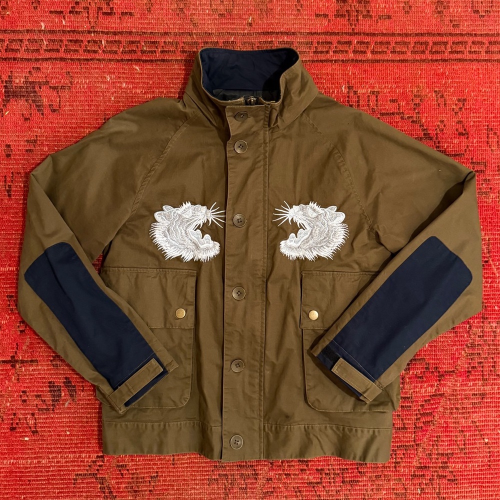 Descendant of Thieves “Embroidered Tiger Military Jacket”